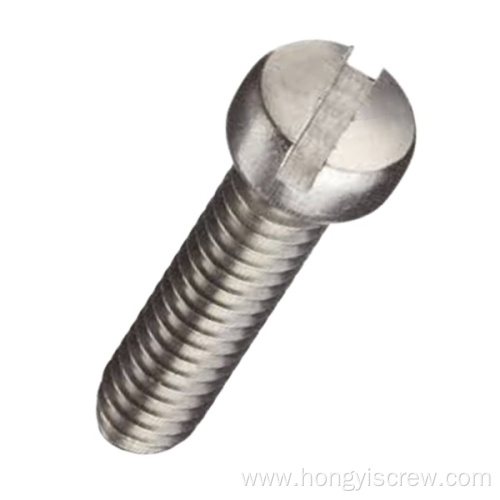 Slotted cheese head machine screw Factory direct